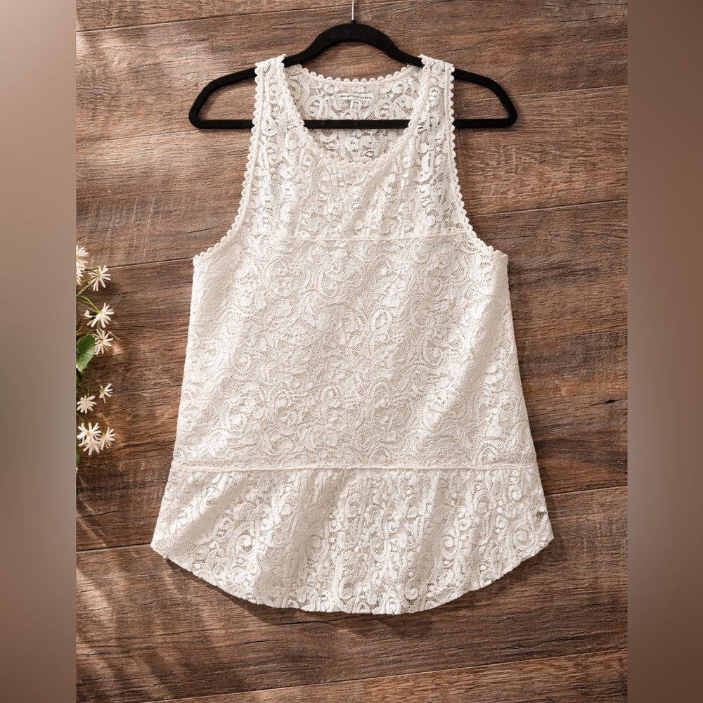 American Eagle Outfitters Lace Tank Top